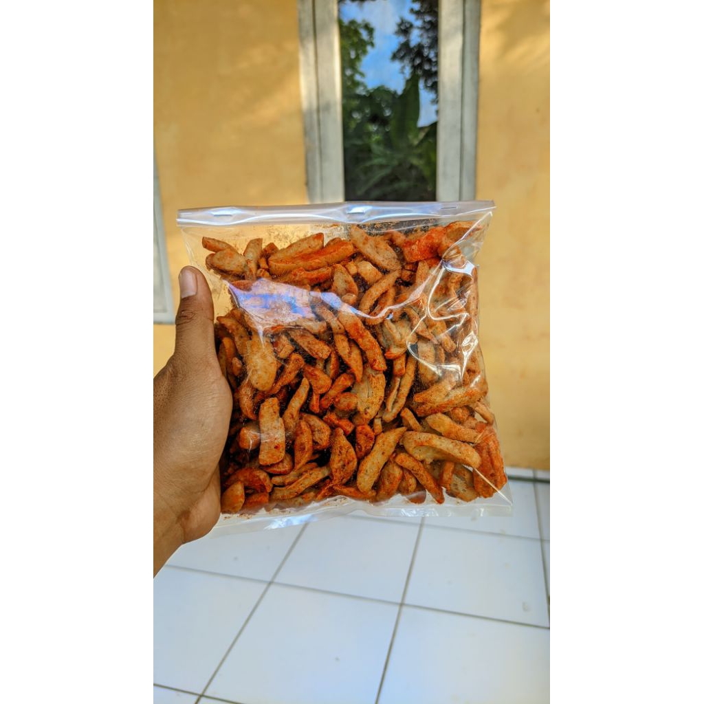 

Kriuke Basreng Stick Pedas | 250gr