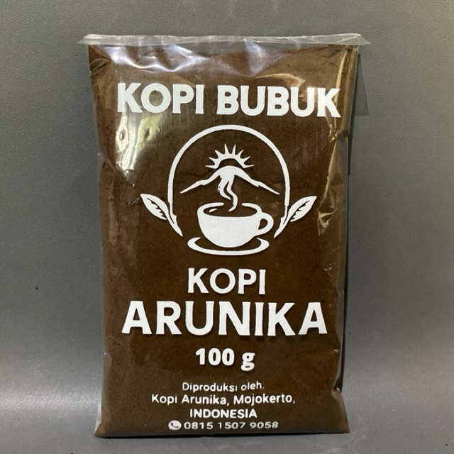 

KOPI BUBUK ARUNIKA kemasan 100 gram
