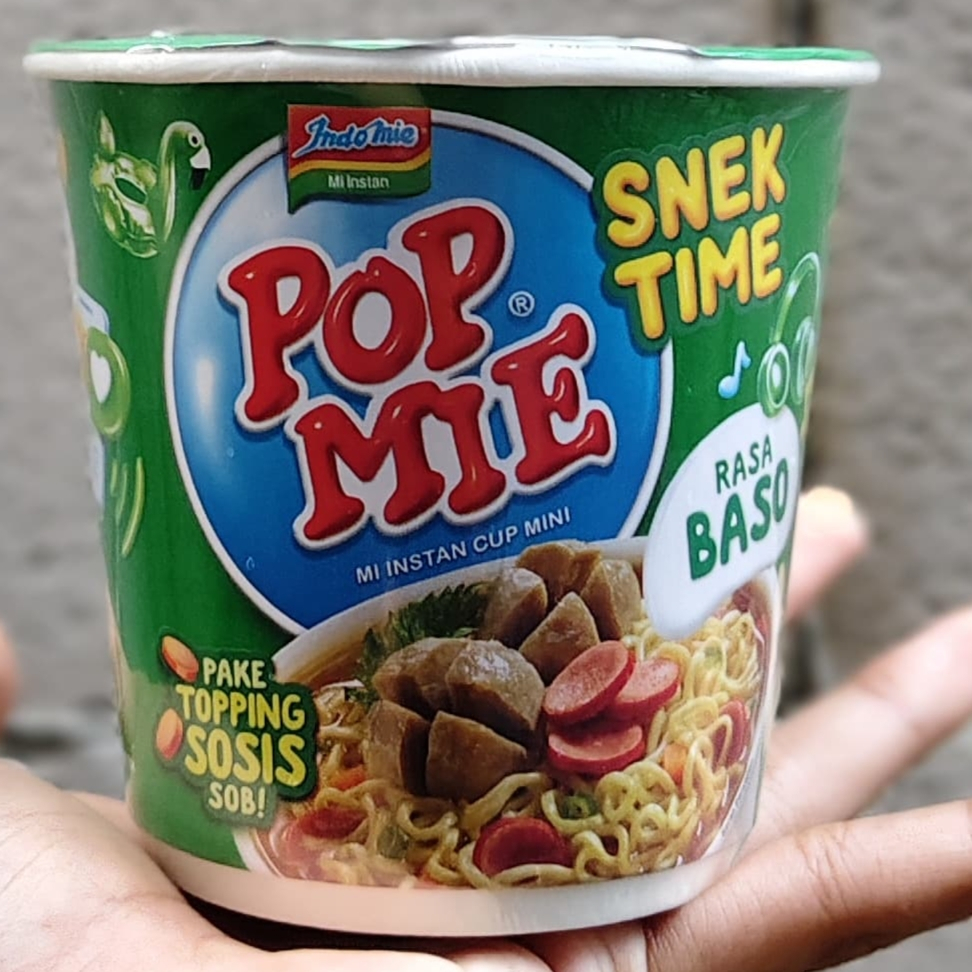 

Cahayadstore Pop Mie Snek Time Rasa Baso - Mini Cup 39 Gr Paket 3 Cup Lebih Hemat