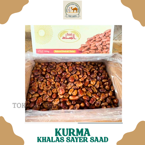 

Kurma SAYER Premium 500gr Asli Dubai Untuk Buka Puasa Mesir Madu Golden Valley Sayer ASI Booster Bayi