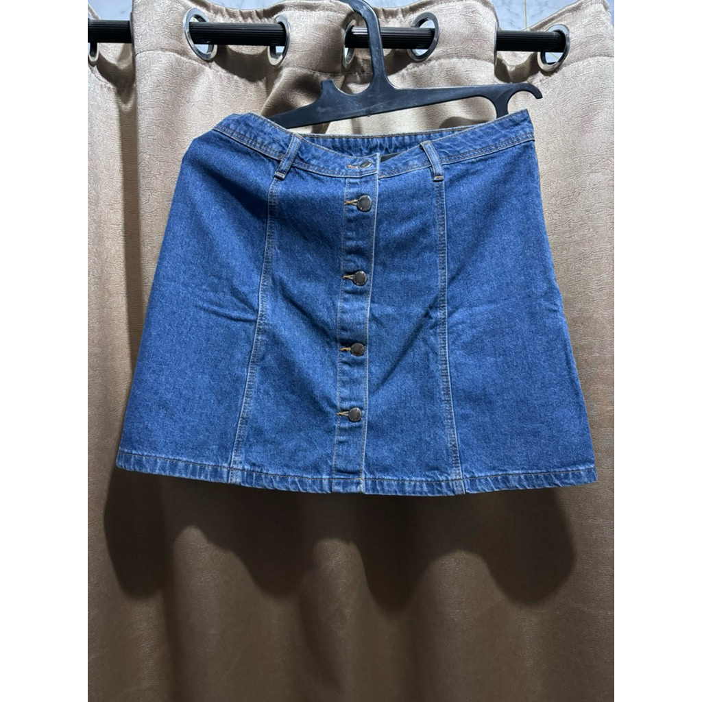 Rok Jeans Mini H&M