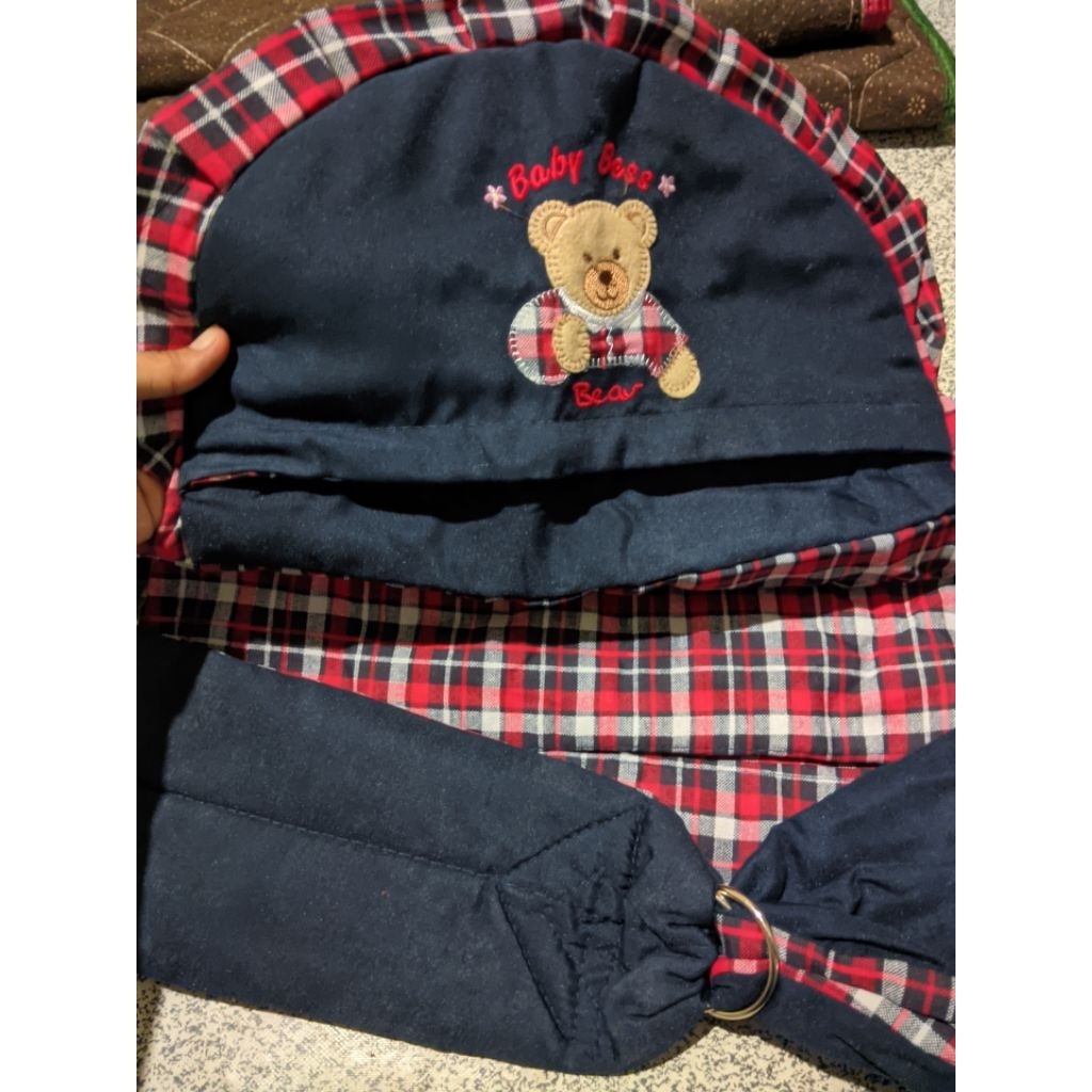 Gendongan bayi | gendongan samping topi (preloved)