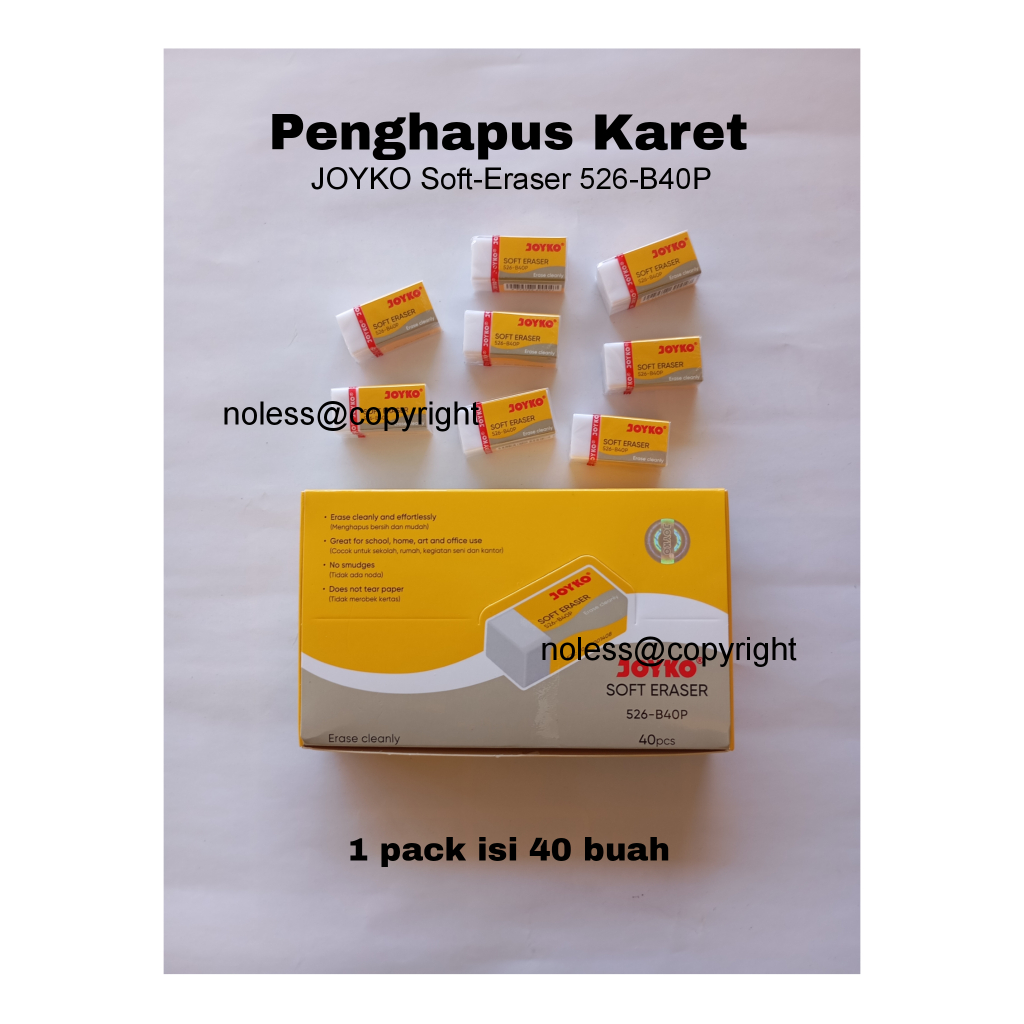 

NL Penghapus Karet / Setip Penghapus Pensil Joyko ukuran kecil