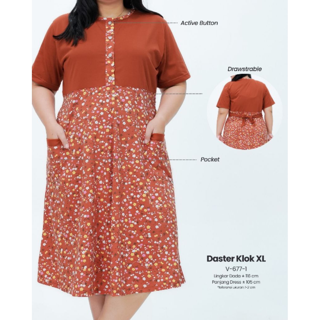 Daster klok,Daster kembang payung,daster jumbo,daster forever,daster kaos premium