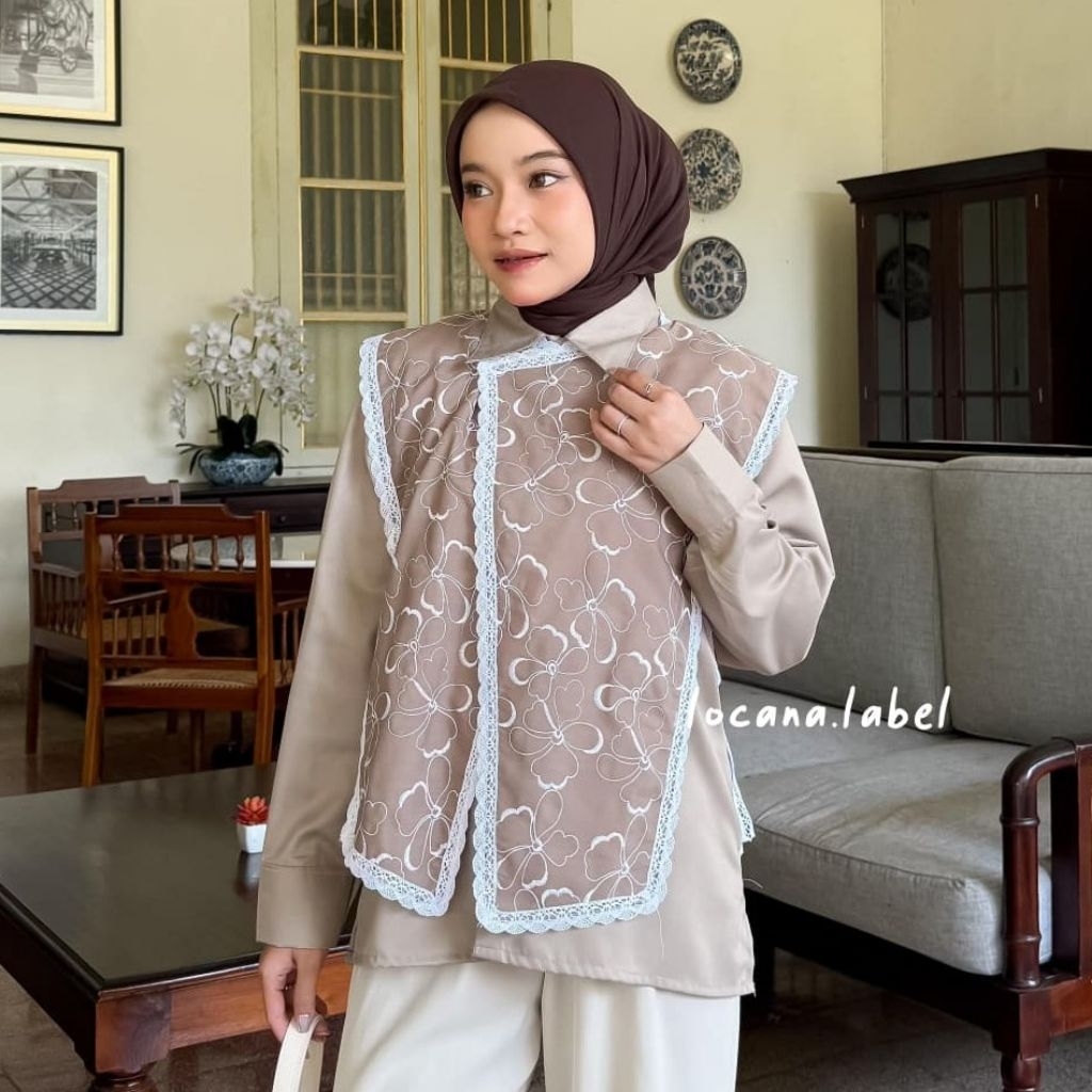 LOCANA LABEL Benka Set Blouse Locana LCN Solo