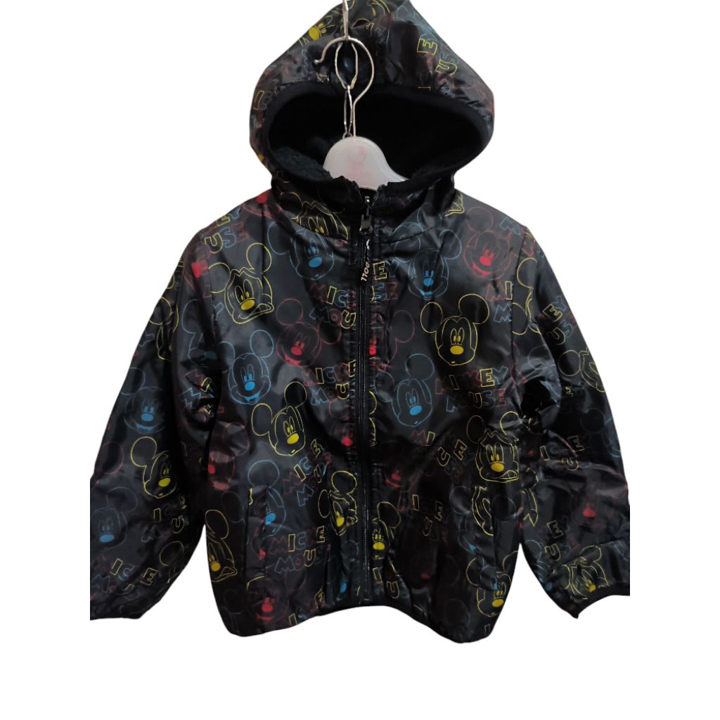 Jaket  Reversibel Anak Disney Preloved Size 120