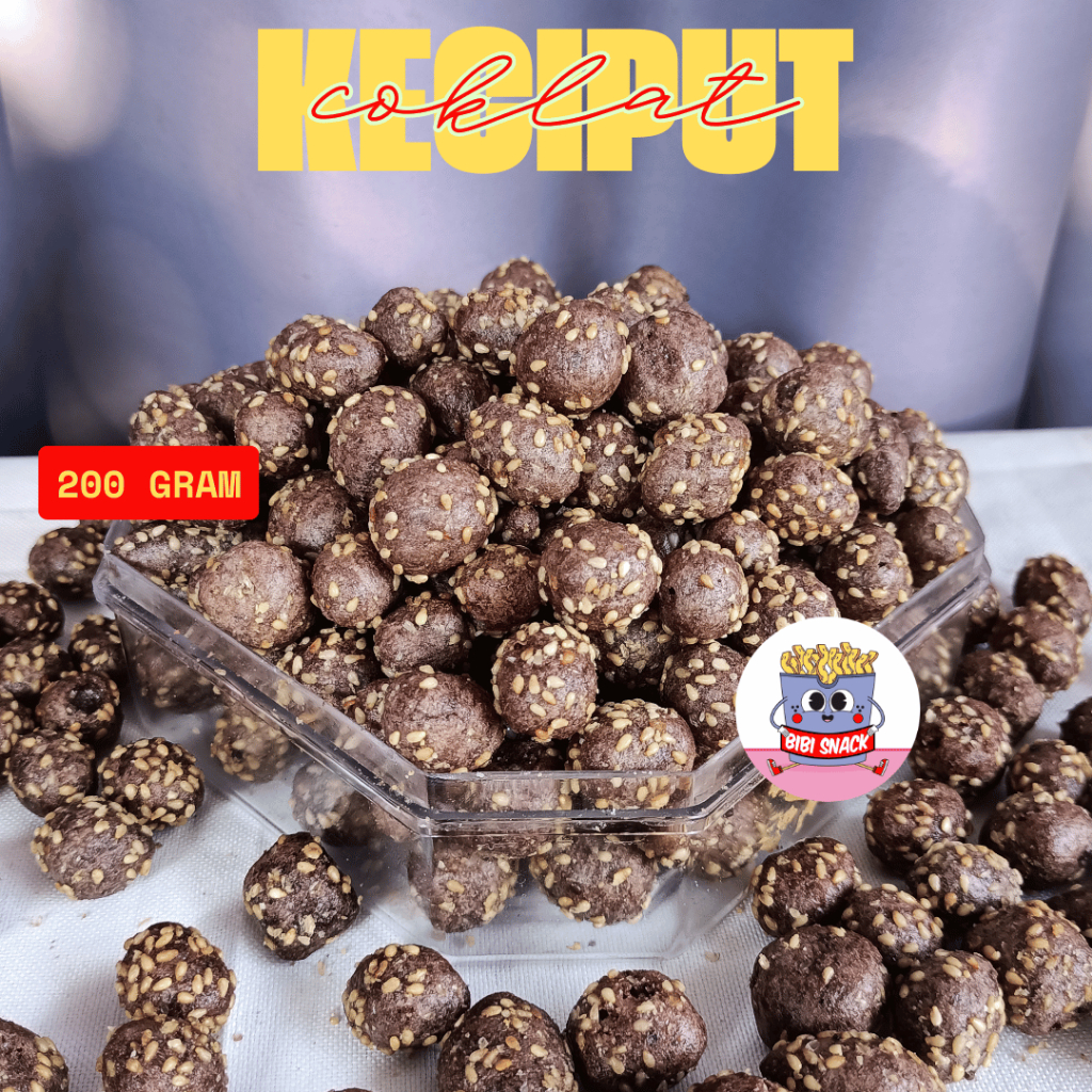 

Bibi Snack - Keciput Wijen Coklat Manis 200gr