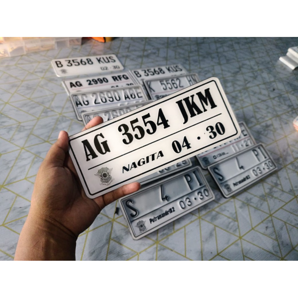 Plat Mika Motor | Murah | Variasi | COD