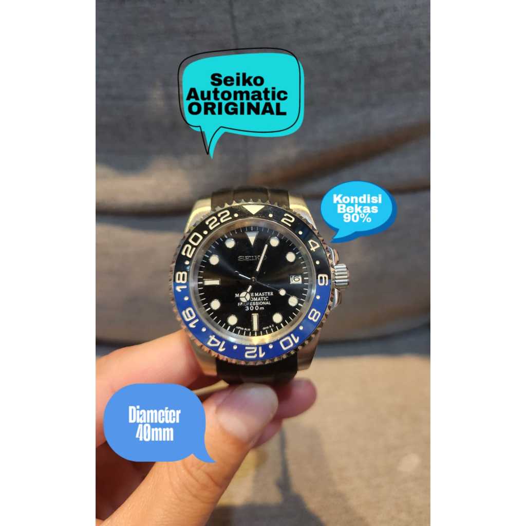 Jam Seiko Batman 40mm Original Bekas