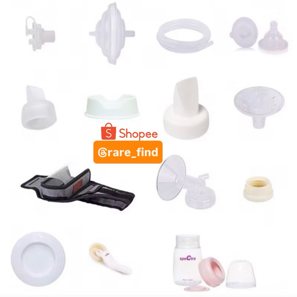 [NEW] Original Spectra 9 Plus corong valve selang sparepart backflow botol silikon cover tatakan man