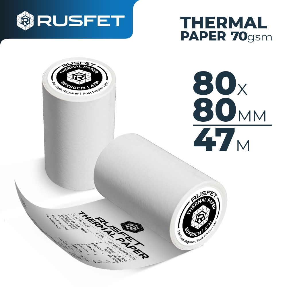 

Kertas Kasir Thermal Roll 57x30 57x40 80x40 80x50 80x80 Kertas EDC Roll