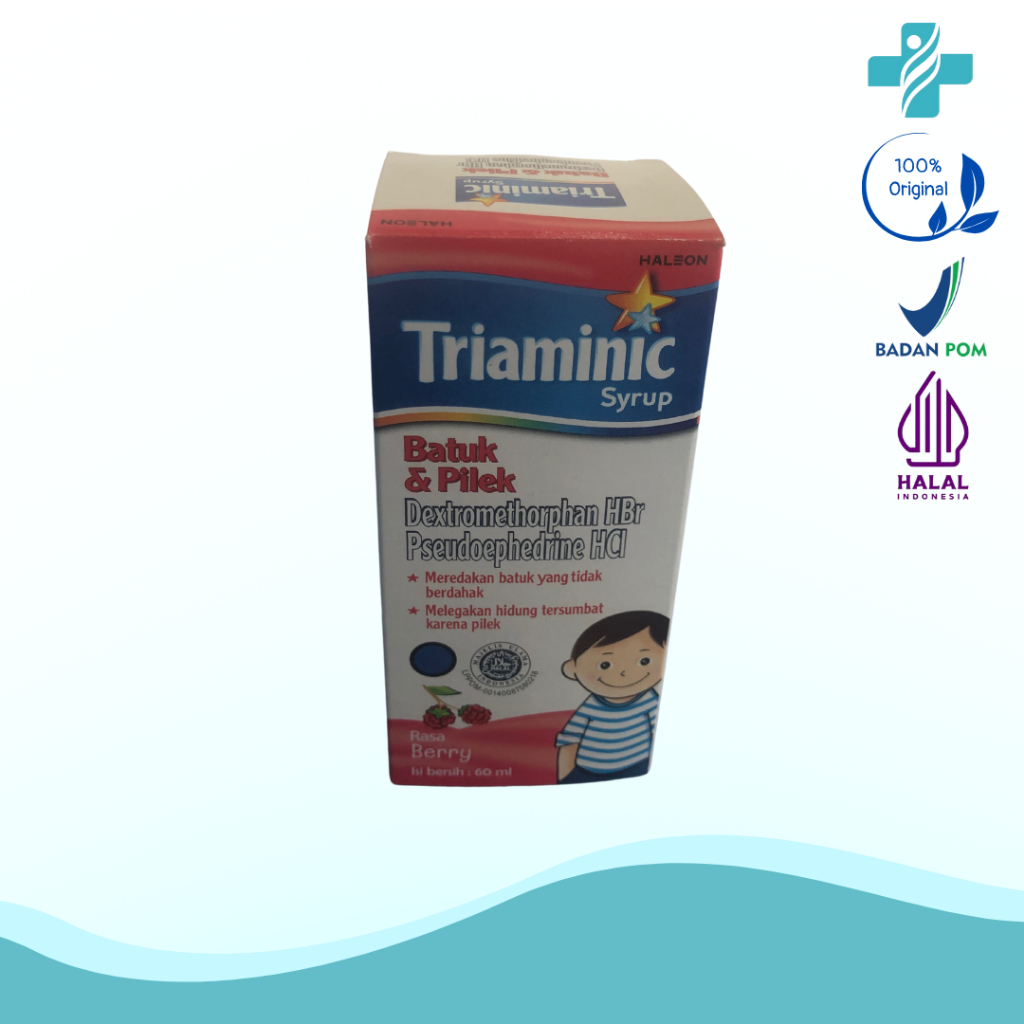 TRIAMINIC ANTITUSIF BATUK KERING DAN PILEK