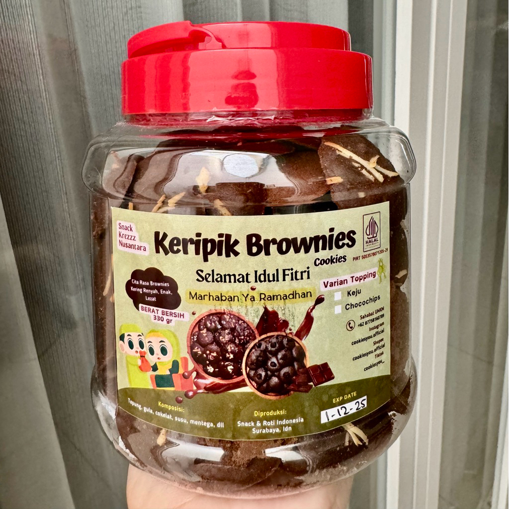 

Keripik Brownies Hampers Lebaran