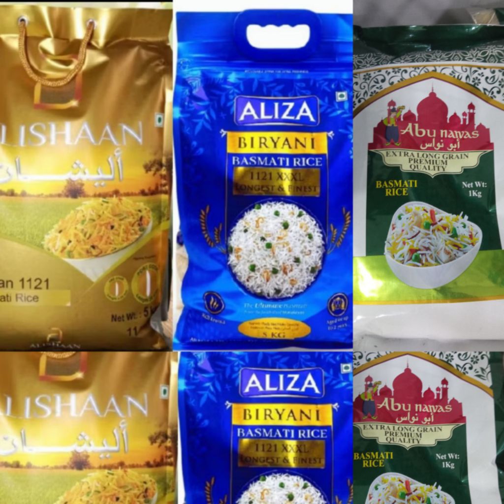 

Alishaan | Aliza Beras Basmati India 5 Kg