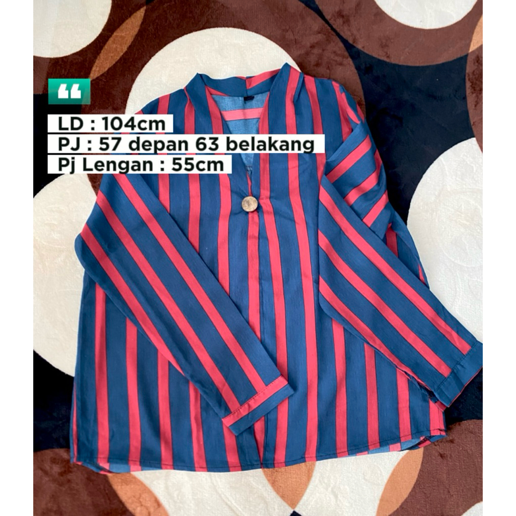 Kemeja salur preloved