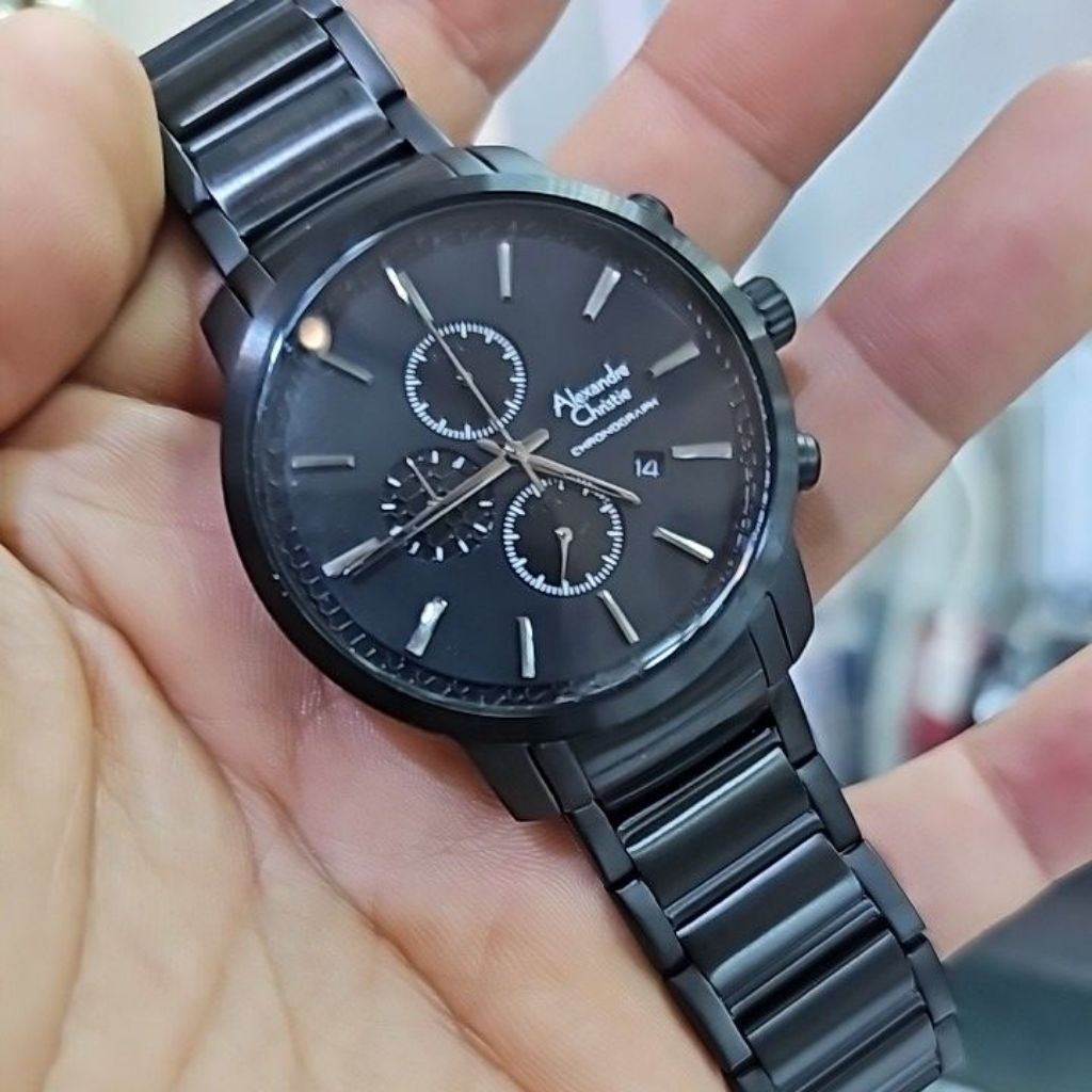 jam tangan pria sport ALEXANDRE CHRISTIE 6660 MCBIPBA