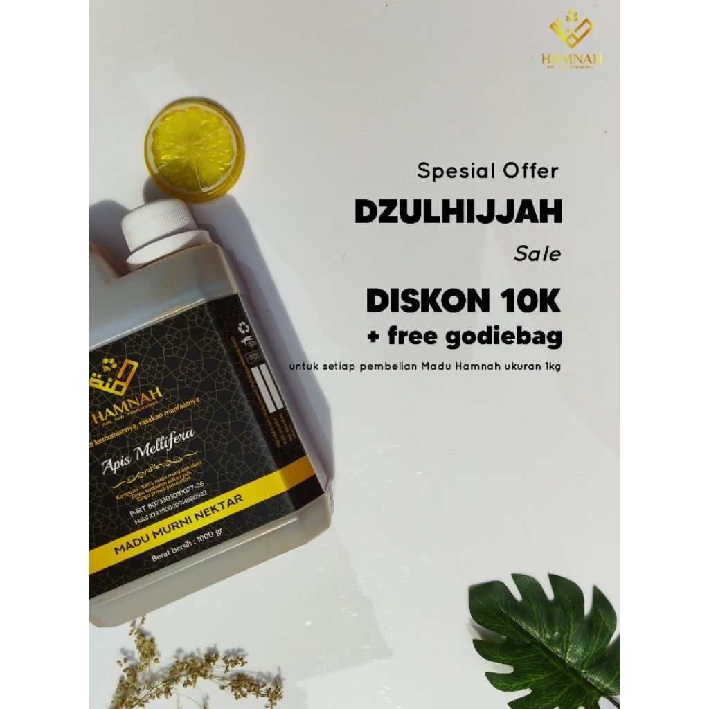 

Madu Hamnah Akasia Carpa 1kg