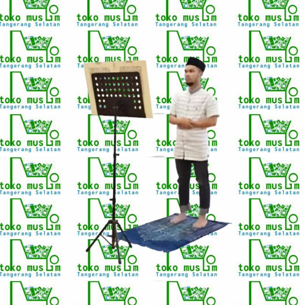 Stand Book Holder Quran Imam Sholat / Tripod Rekal Imam - size 30 s.d 120 CM & Lebar Tatakan 50 CM