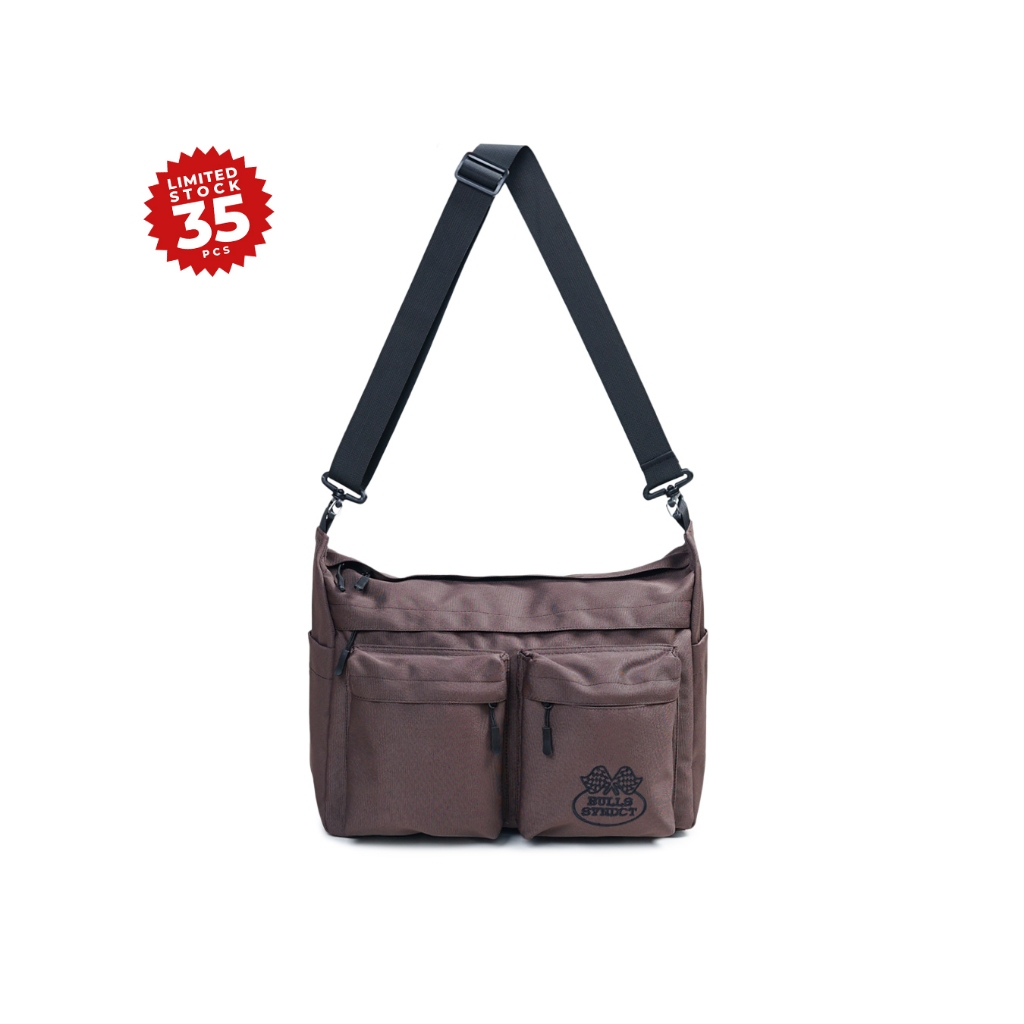 BULLS SYNDICATE Slingbag | Magdaeros Brown