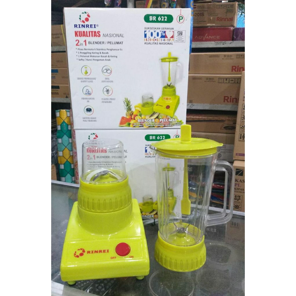 blender rinrei/blender murah plastik/pelumat
