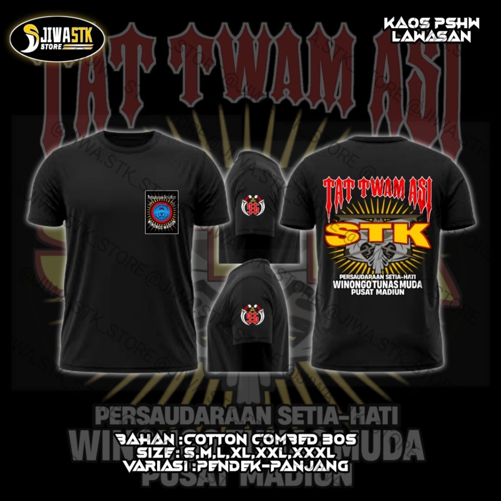 KAOS PSHWTM SH WINONGO FULL STK DISTRO LAWASAN