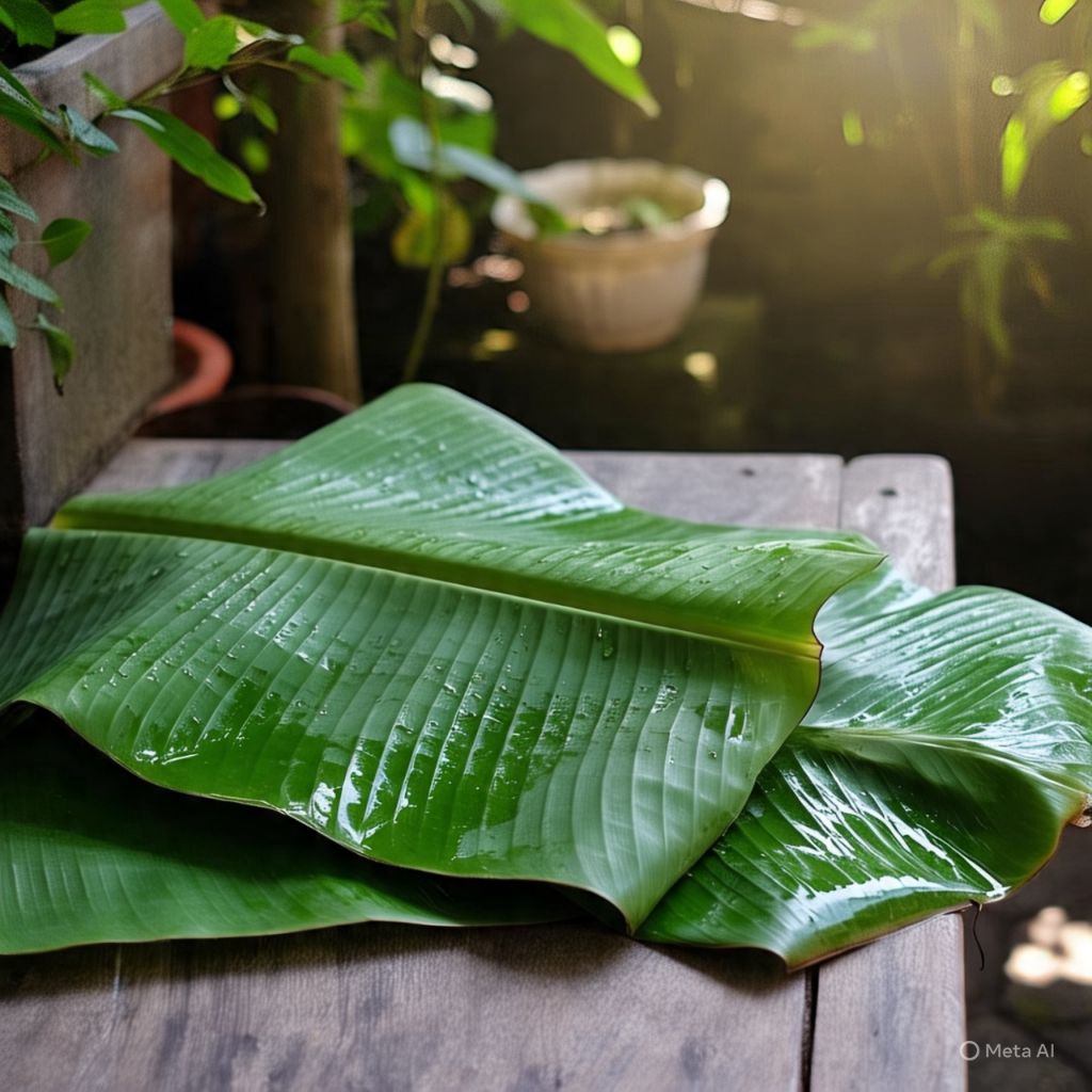 

daun pisang segar 1 ikat