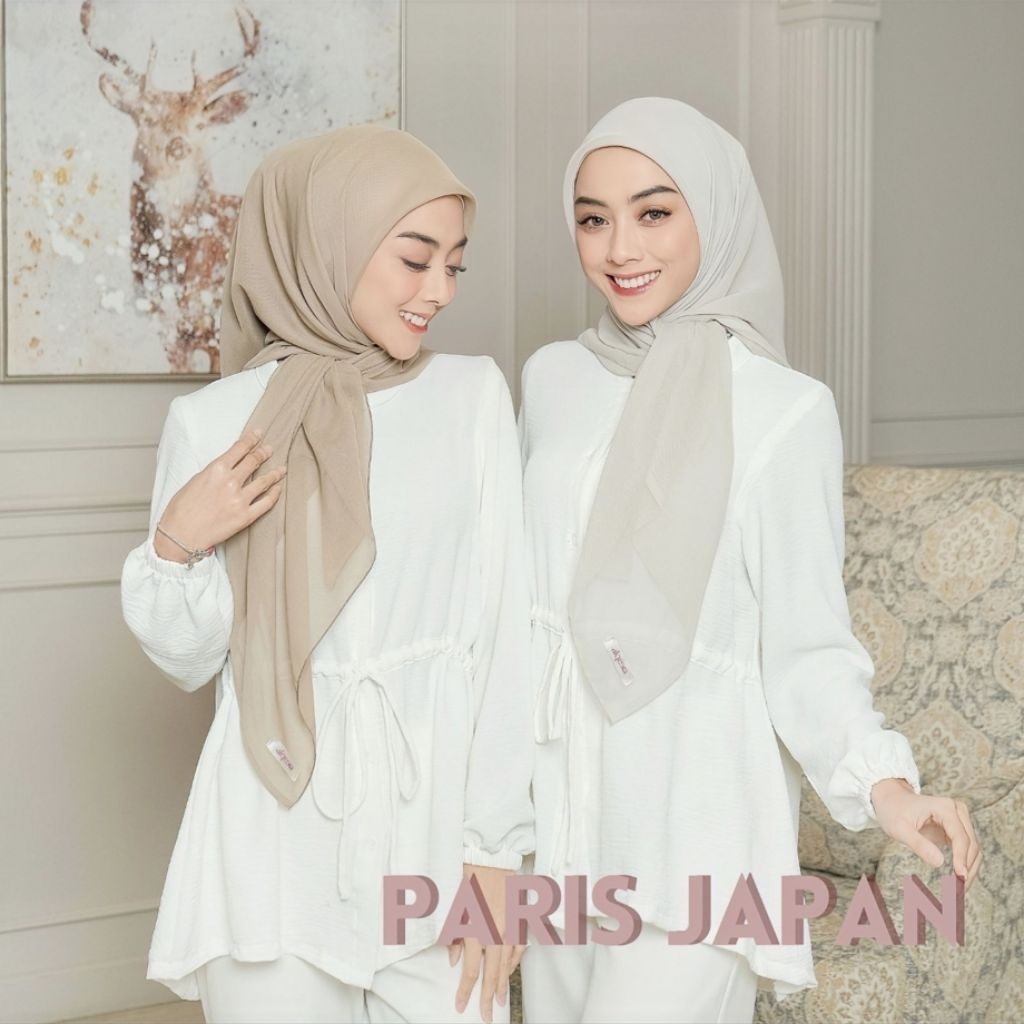 PARIS JAPAN ORI /  Segiempat Paris Japan / Paris Japan Bahan Lembut