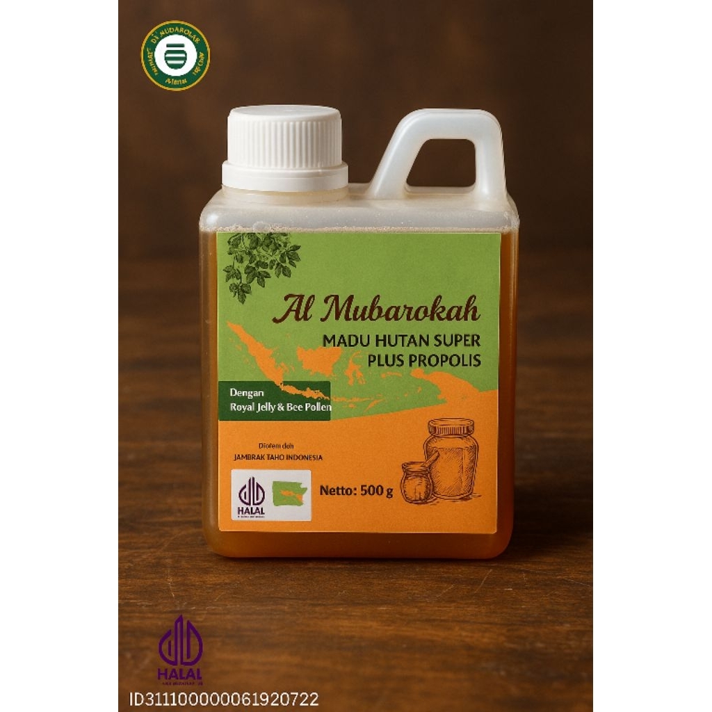 

Al Mubarokah Madu Hutan Super Asli 500 Gram