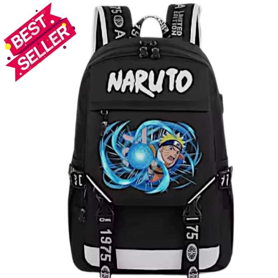 New PROMO Tas Sekolah Anak SD Karakter Naruto  Tas Ransel Anak Cowok  Backpack Anak Cowok SD