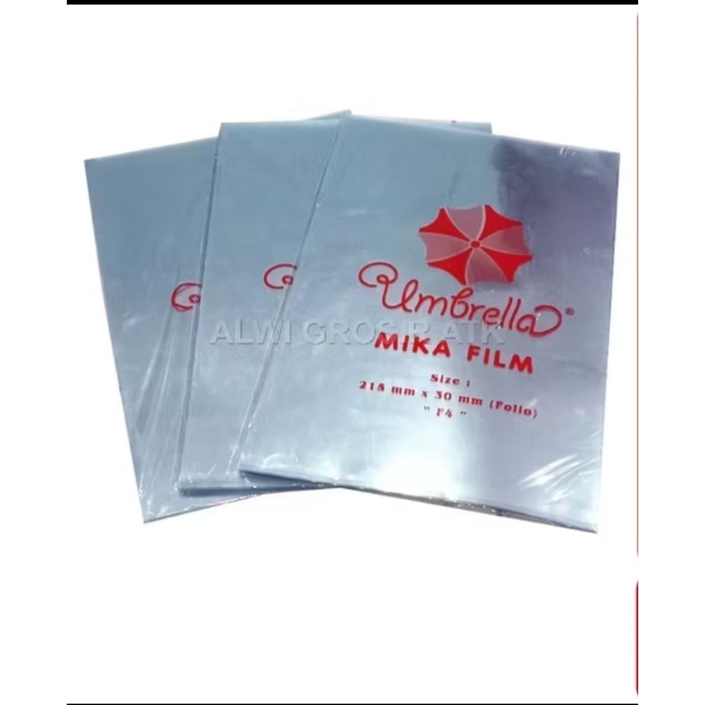 

Kertas Mika Jilid atau Kliping transparan (10pcs)