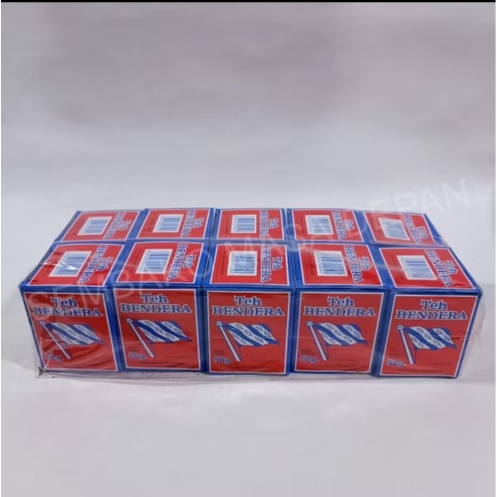 

Teh Bubuk Bendera 50g (10pcs)