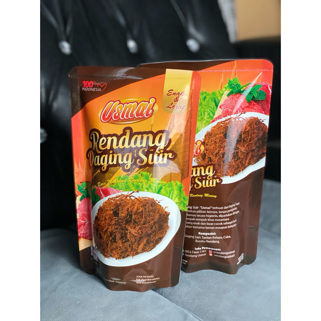 

Rendang Daging Suir USMAI 100 gram