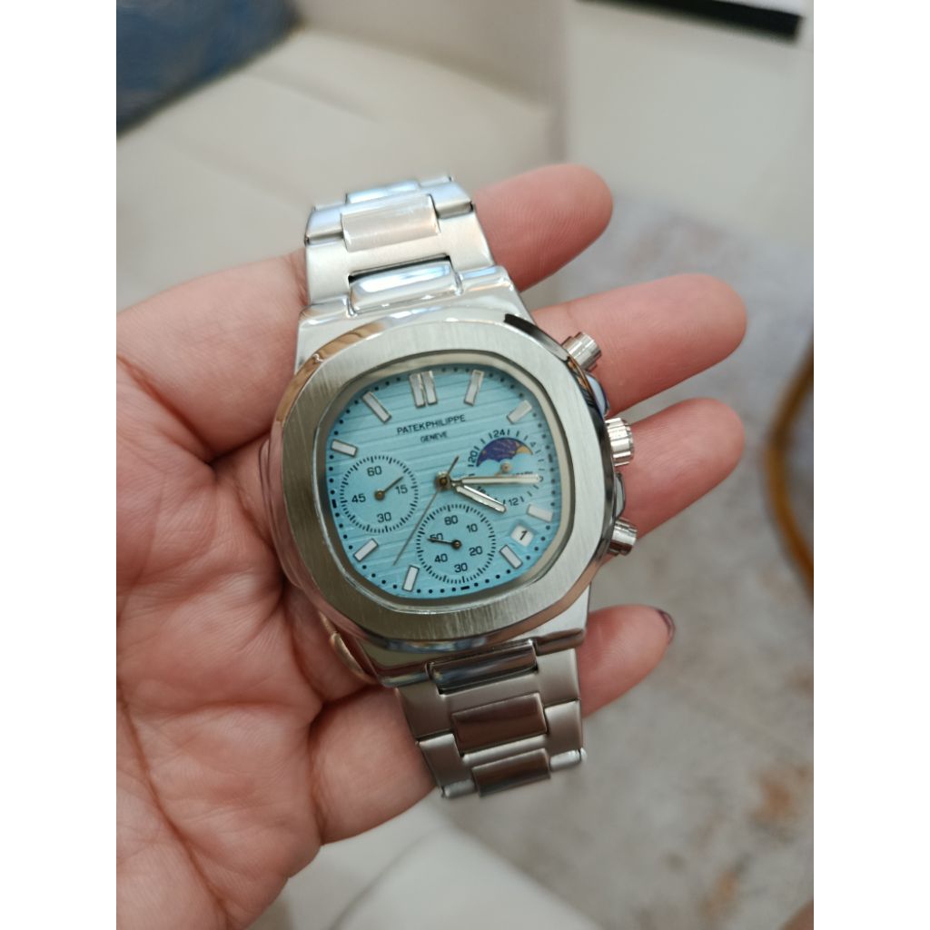 Jam Unisex Patek Tiffany Crono