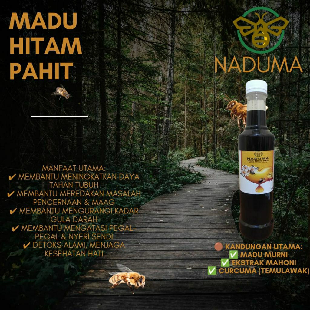 

Naduma Madu Hitam Pahit Madu Murni