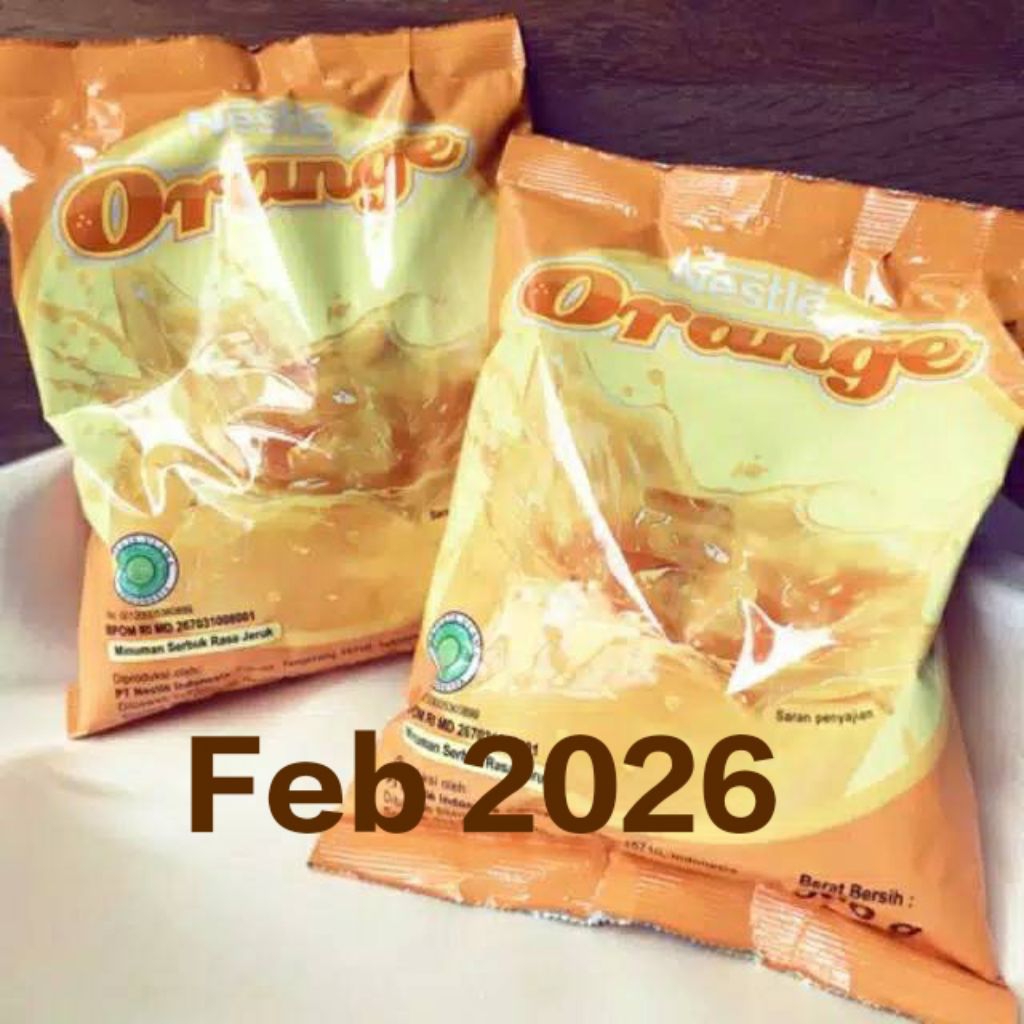 

Nestle Orange 560 gr Exp date Jan 2026