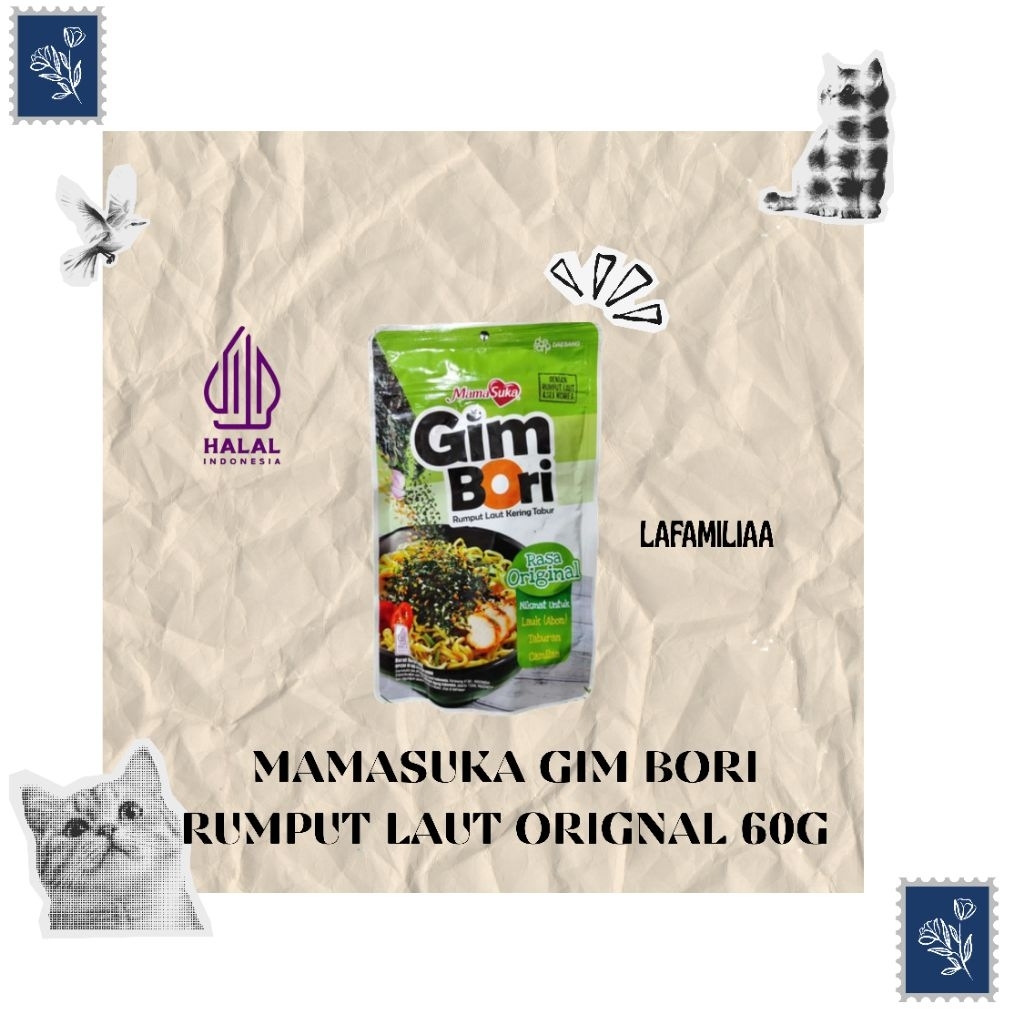 

Mamasuka Gim Bori Original 60gr