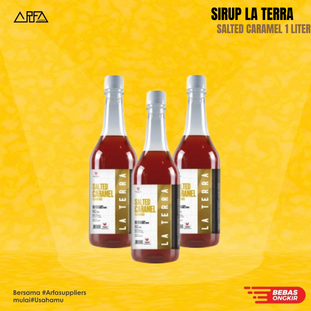 

La Terra sirup salted caramel 750 ml