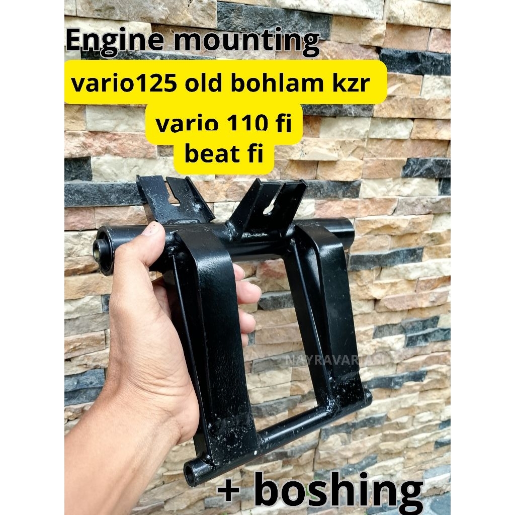 ENGINE MOUNTING MONTING VARIO 125 OLD KZR/VARIO 125 BOHLAM/VARIO 125 KEBO/ BEAT FI/ENGINE MONTING PA