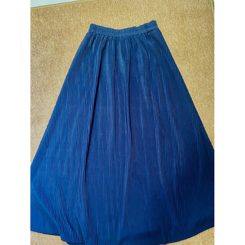 Preloved Rok Plisket Lidi Premium