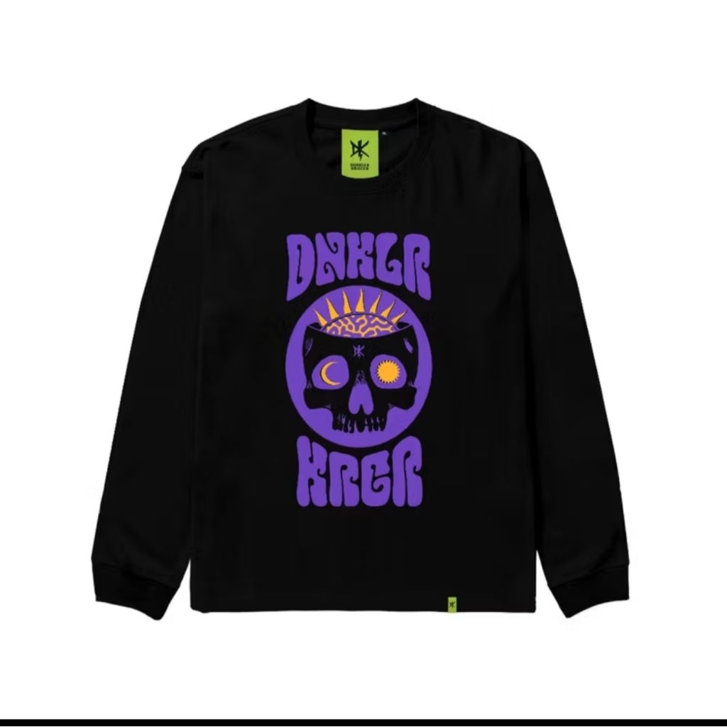 Longsleeve Heavyweight Cotton 16s Dunkler Krieger