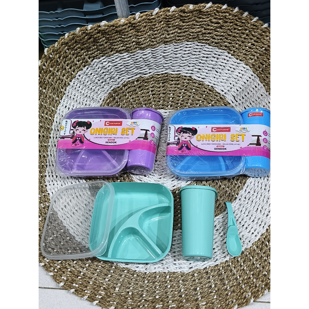 Clio Lunch Box Onigiri Set / Lunch Box Merk Clio