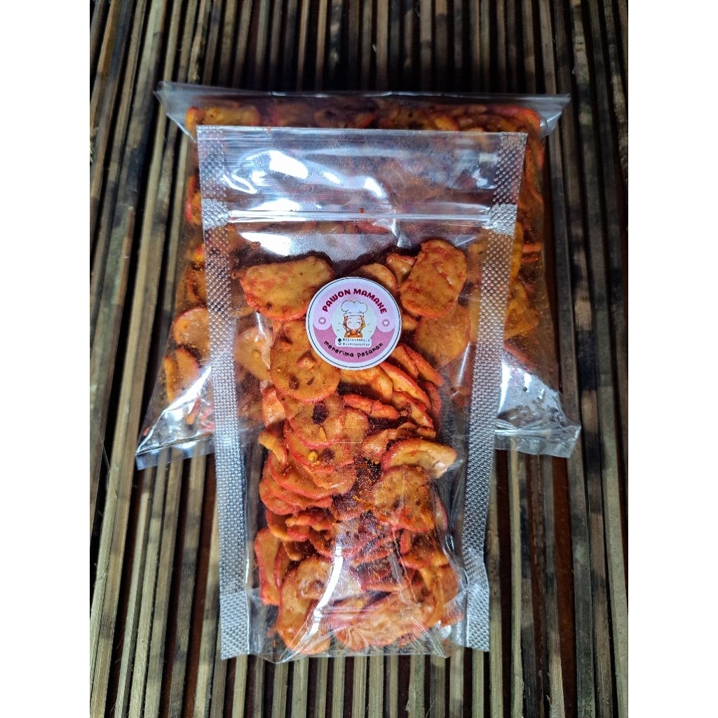 

krupuk bantet pedas manis
