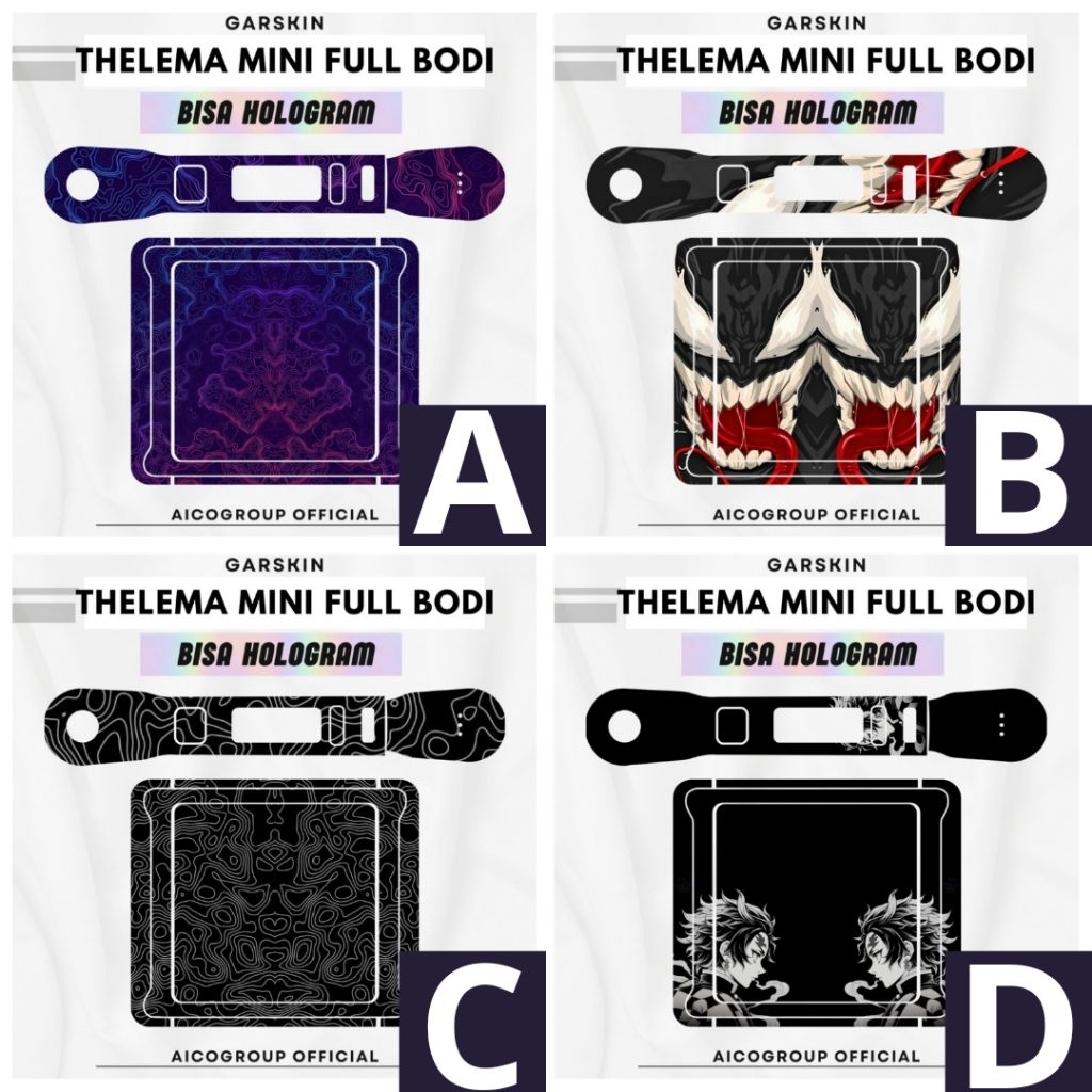 

Pelindung Body Tell Me A Minim Motif Bisa Custom