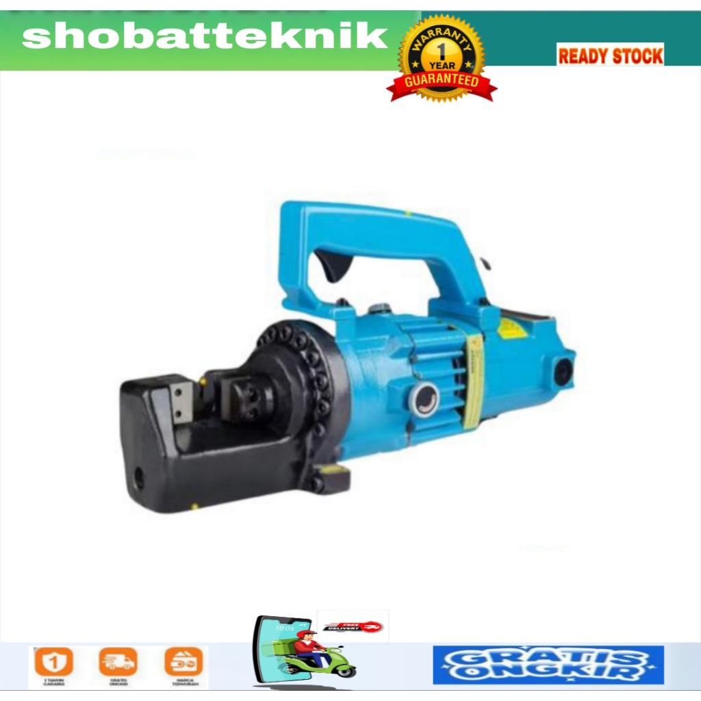 20mm Electric Rebar Cutter Mesin Potong Besi BetonListrik BARTON
