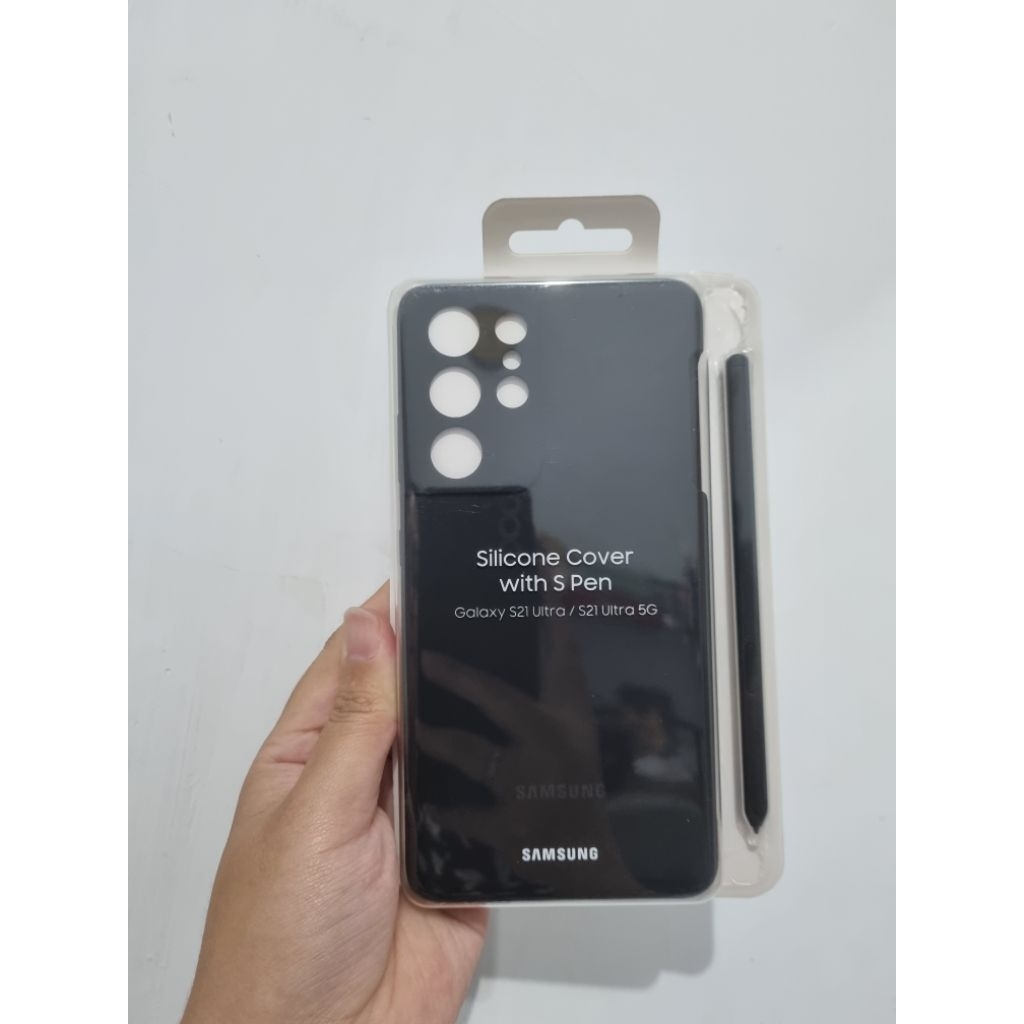 [ORIGINAL] Case Samsung Galaxy 21 Ultra Silicone Case with S-Pen [NEW]