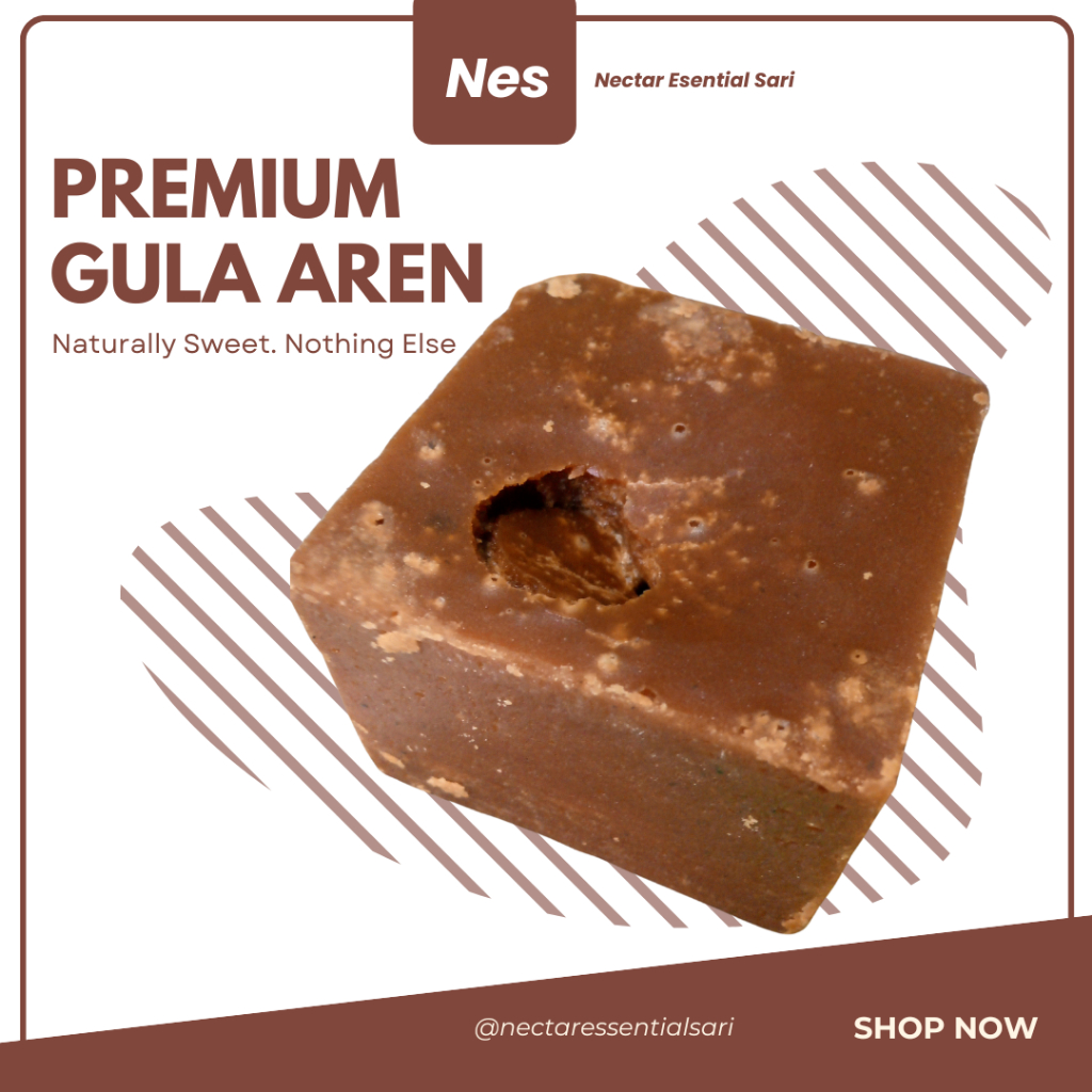 

GULA AREN | PREMIUM GULA AREN | 1 PLASTIK ISI 2 BALOK BERAT 900 GRAM | NES GULA AREN |