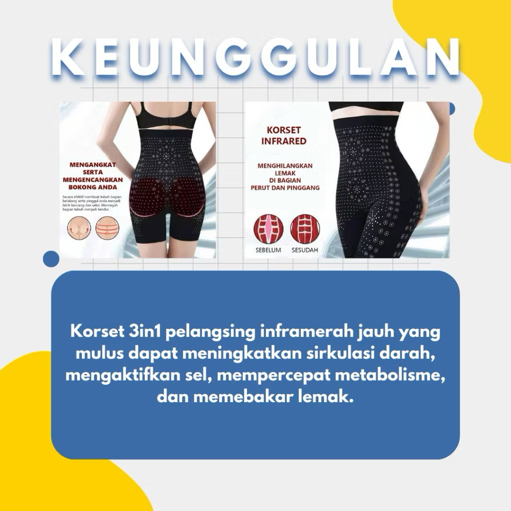 Harga Miring Korset Pelangsing Wanita Pembentuk Body Jumbo Stagen Melahirkan Hamil Infrared