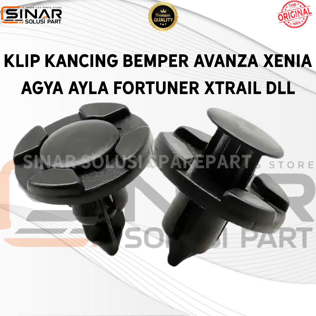 Klip Kancing Bemper Mobil Universal Avanza Xenia Agya Ayla Terios Rush
