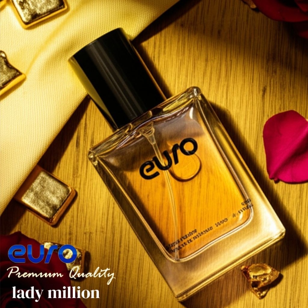 Parfum Wanita Terlaris Euro Lady Million ( dupe pac*rabanne lady million ) Tahan Lama