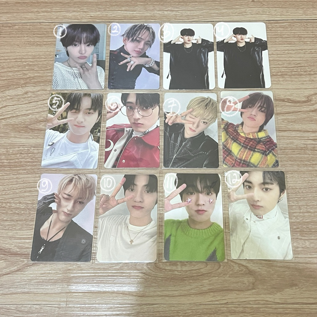 haruto jihoon hyunsuk photocard official album treasure reboot tss potter bff
